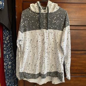 EVOLUTION IN DESIGN - Speckled Hooded Sweatshirt